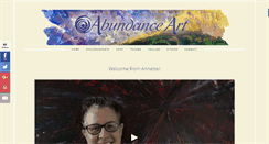 Desktop Screenshot of abundanceart.com